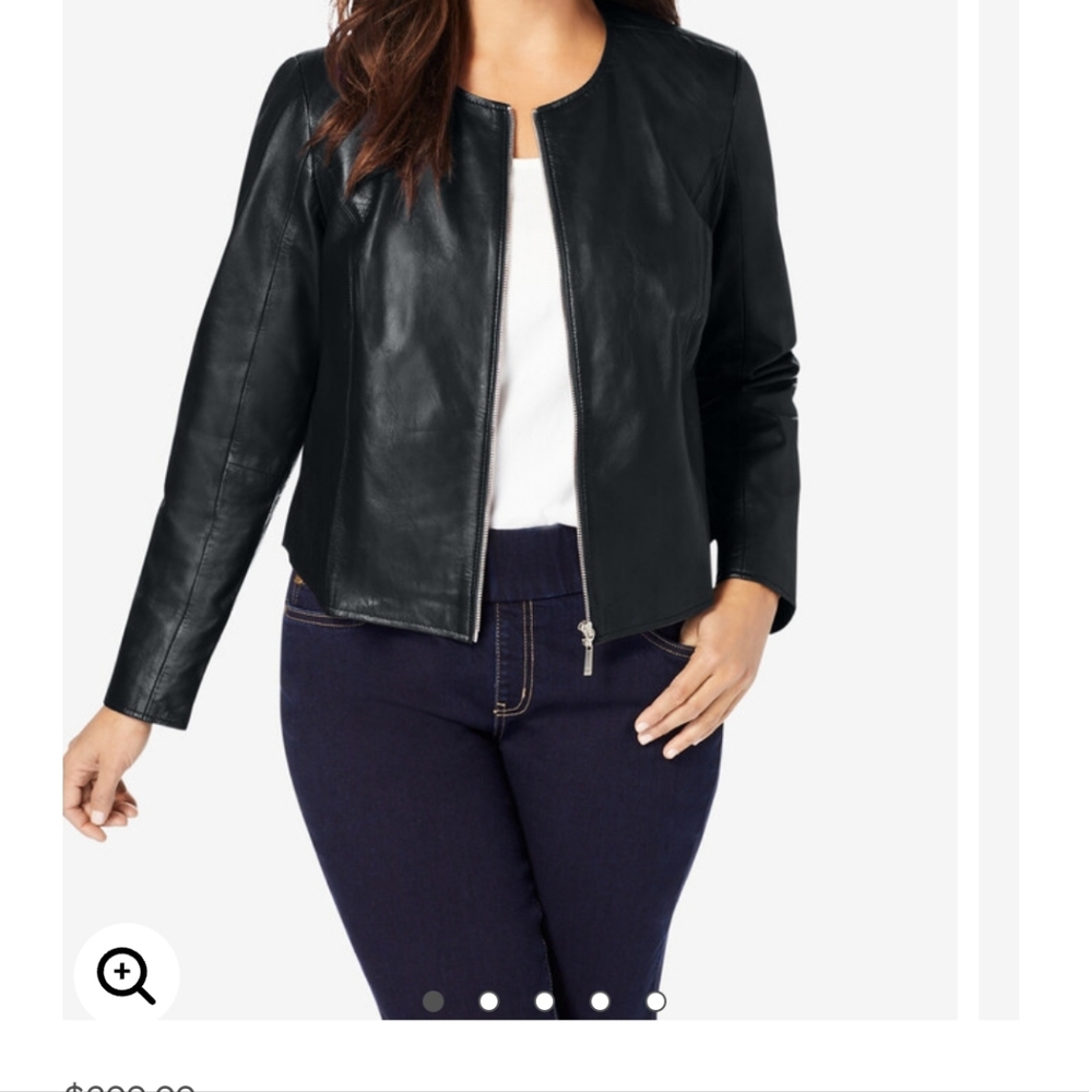I.E Leather coat